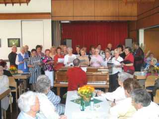 Sängervereinigung St. Arnual sorgt ebenfalls für musikalische Unterhaltung
