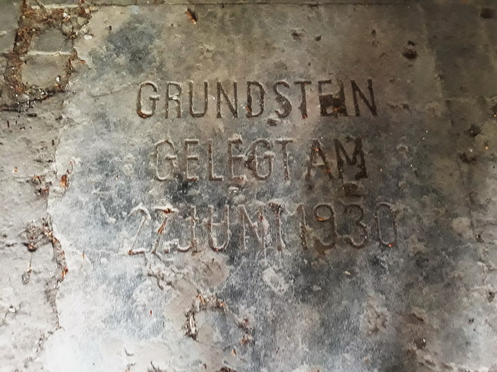 Grundstein des Schwarzenberg Turms.