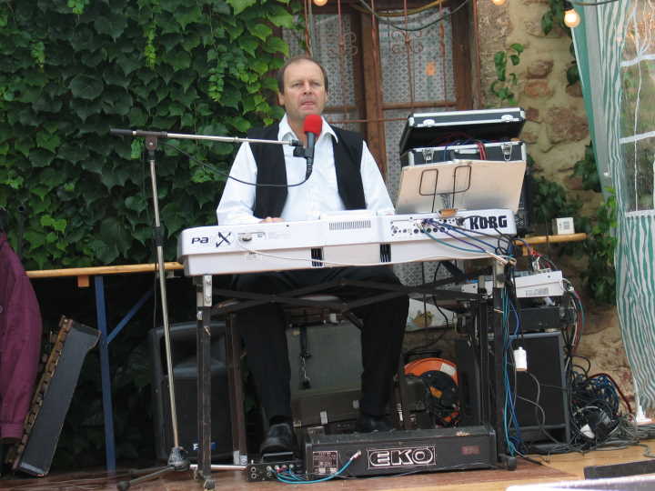 Am Samstag sorgte Horst Irsch fr die musikalische Unterhaltung.